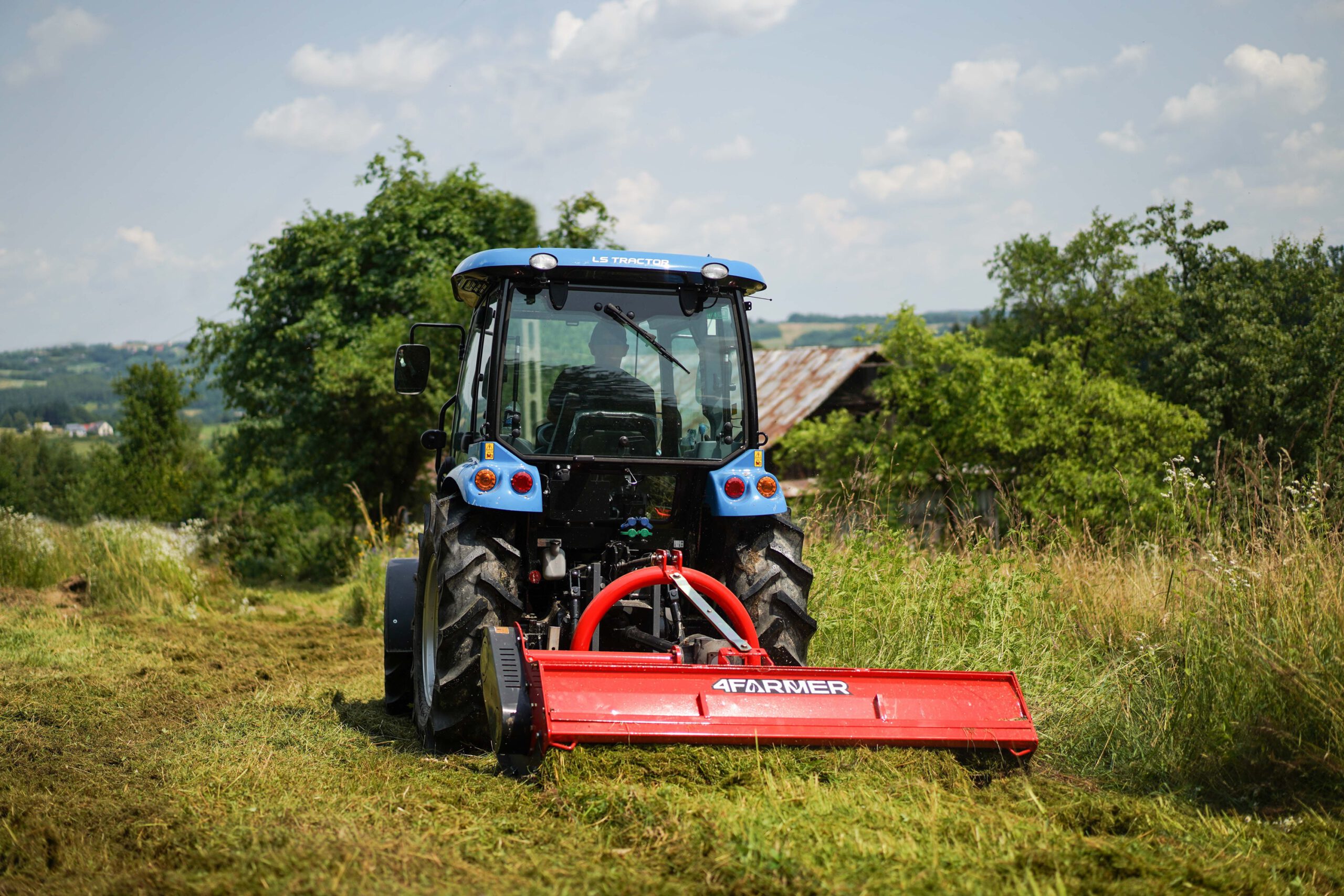 Traktor s cepovou kosačkou-LS-Tractor-MT3.60