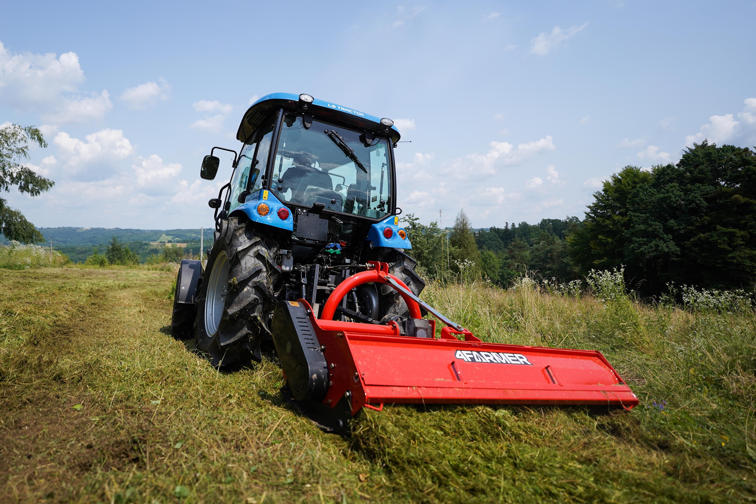 Traktor s cepovou kosačkou-LS-Tractor-MT3.60